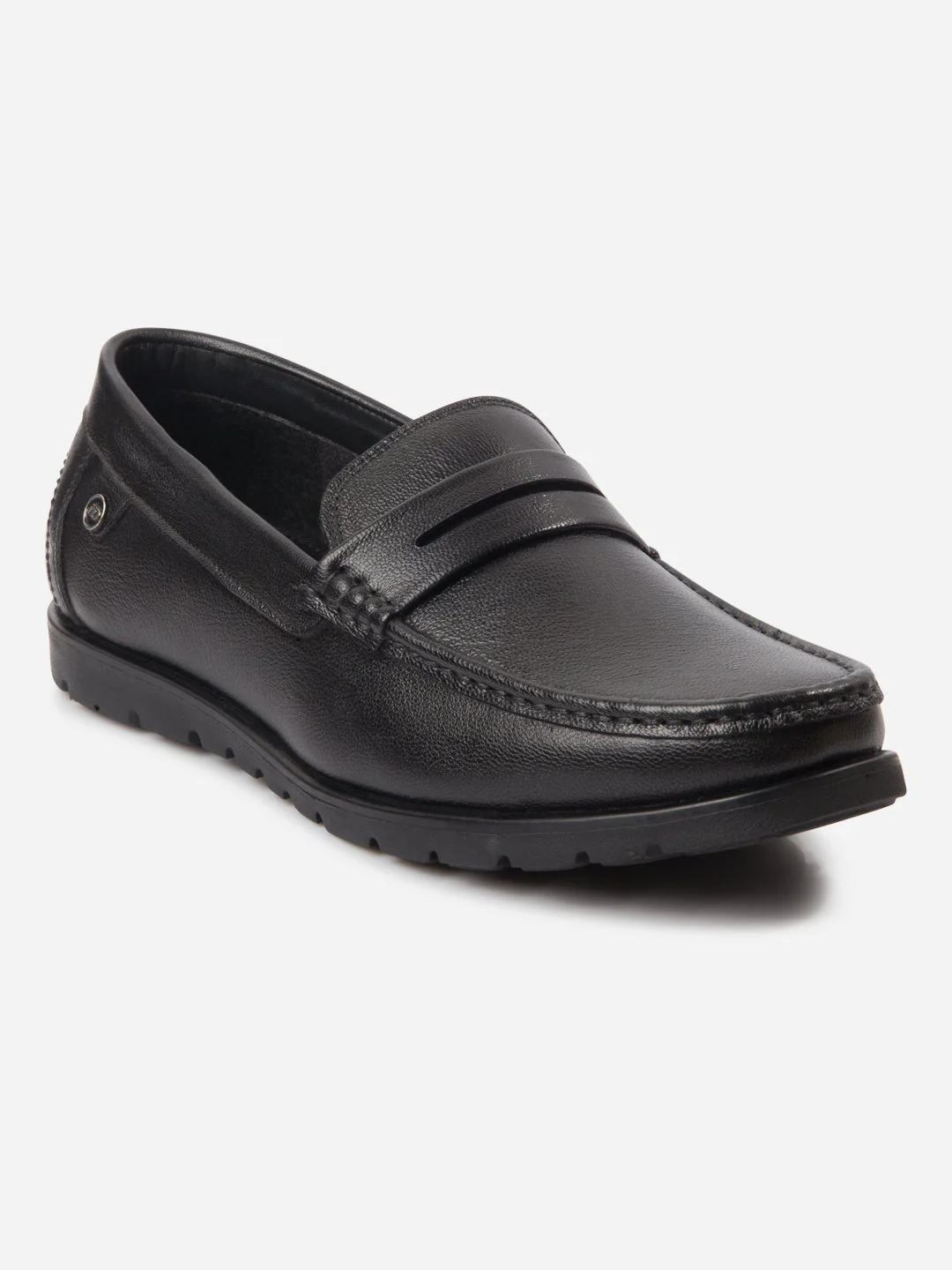 Men's Black Moc Toe Loafer (ID1174) - Image 3