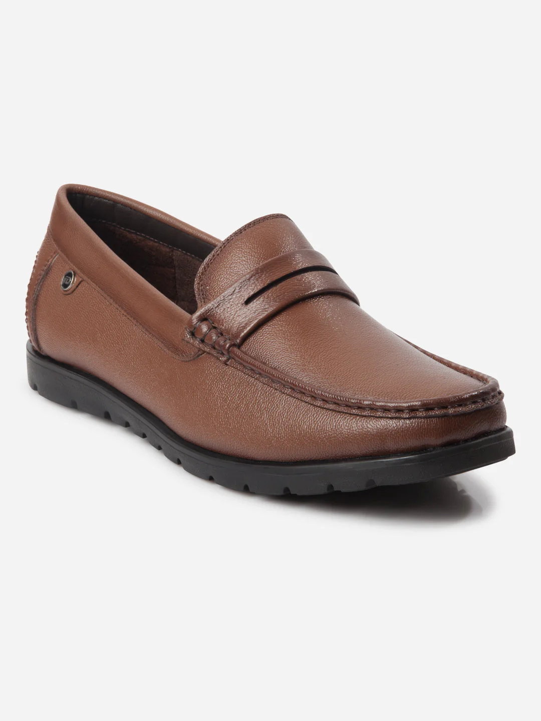 Men's Tan Moc Toe Loafer (ID1174) - Image 4