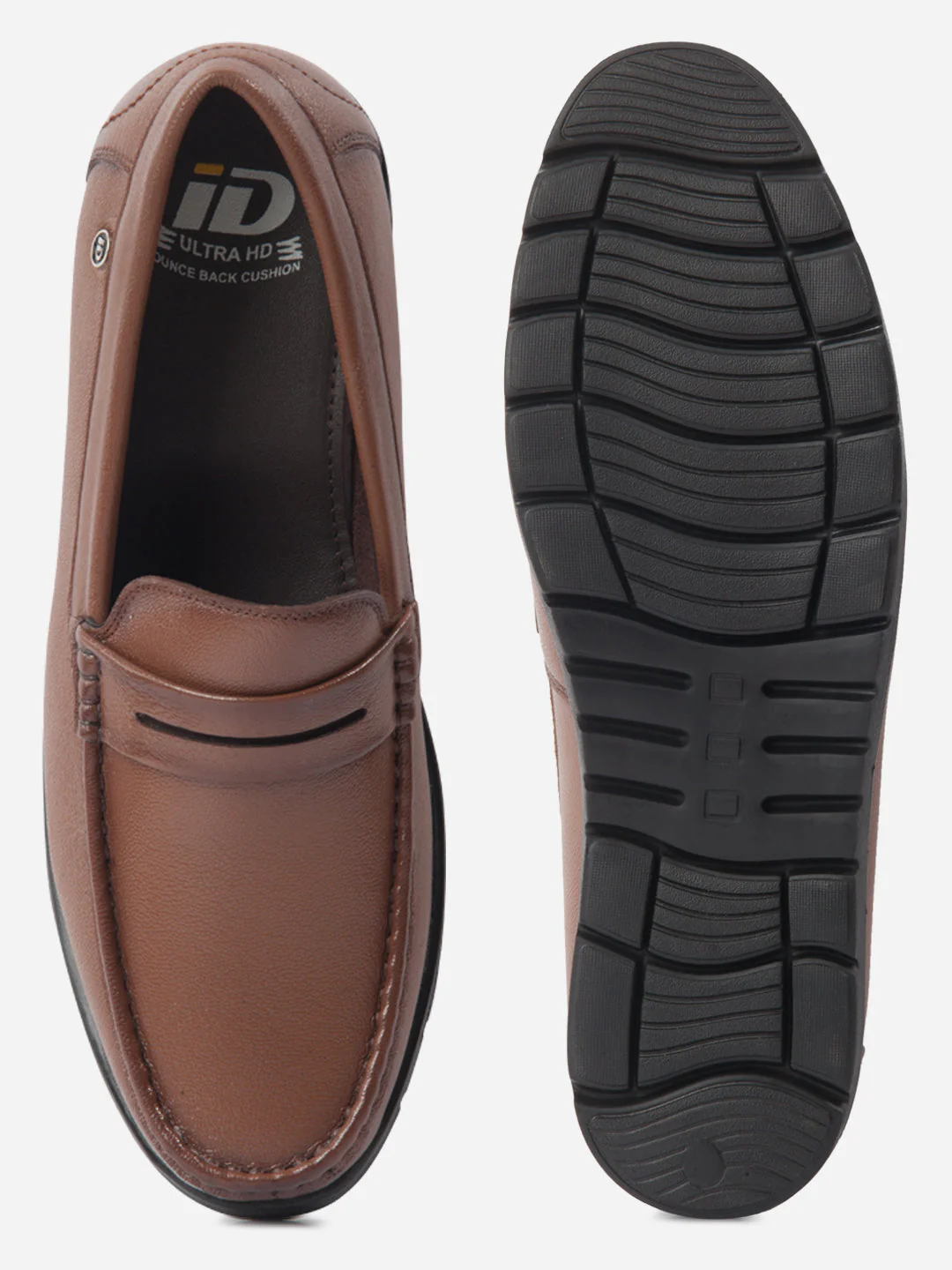 Men's Tan Moc Toe Loafer (ID1174) - Image 6