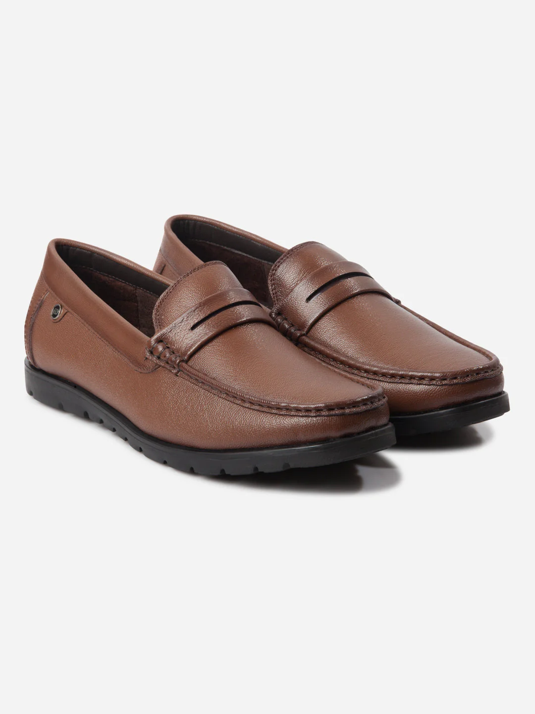Men's Tan Moc Toe Loafer (ID1174) - Image 7