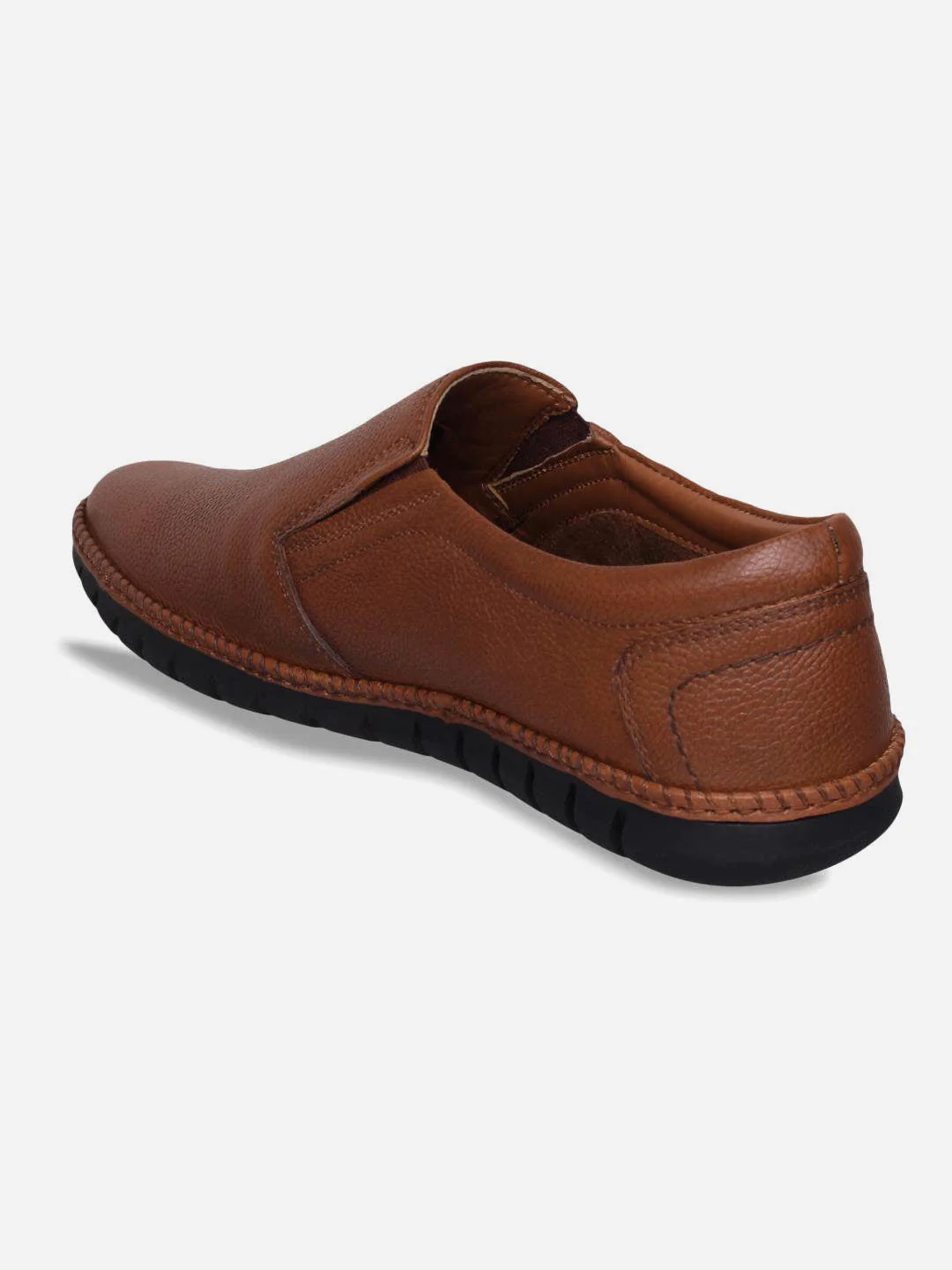 Men's Tan Comfort Fit Semi Formal Slip On (ID2071) - Image 3