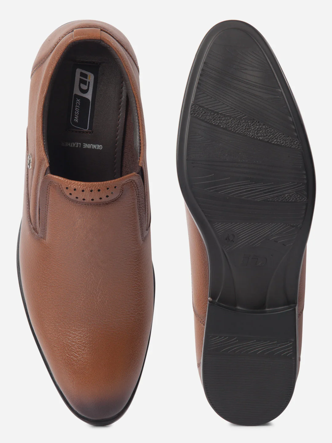 Men's Tan Regular Toe Slip On Formal (ID2243) - Image 5