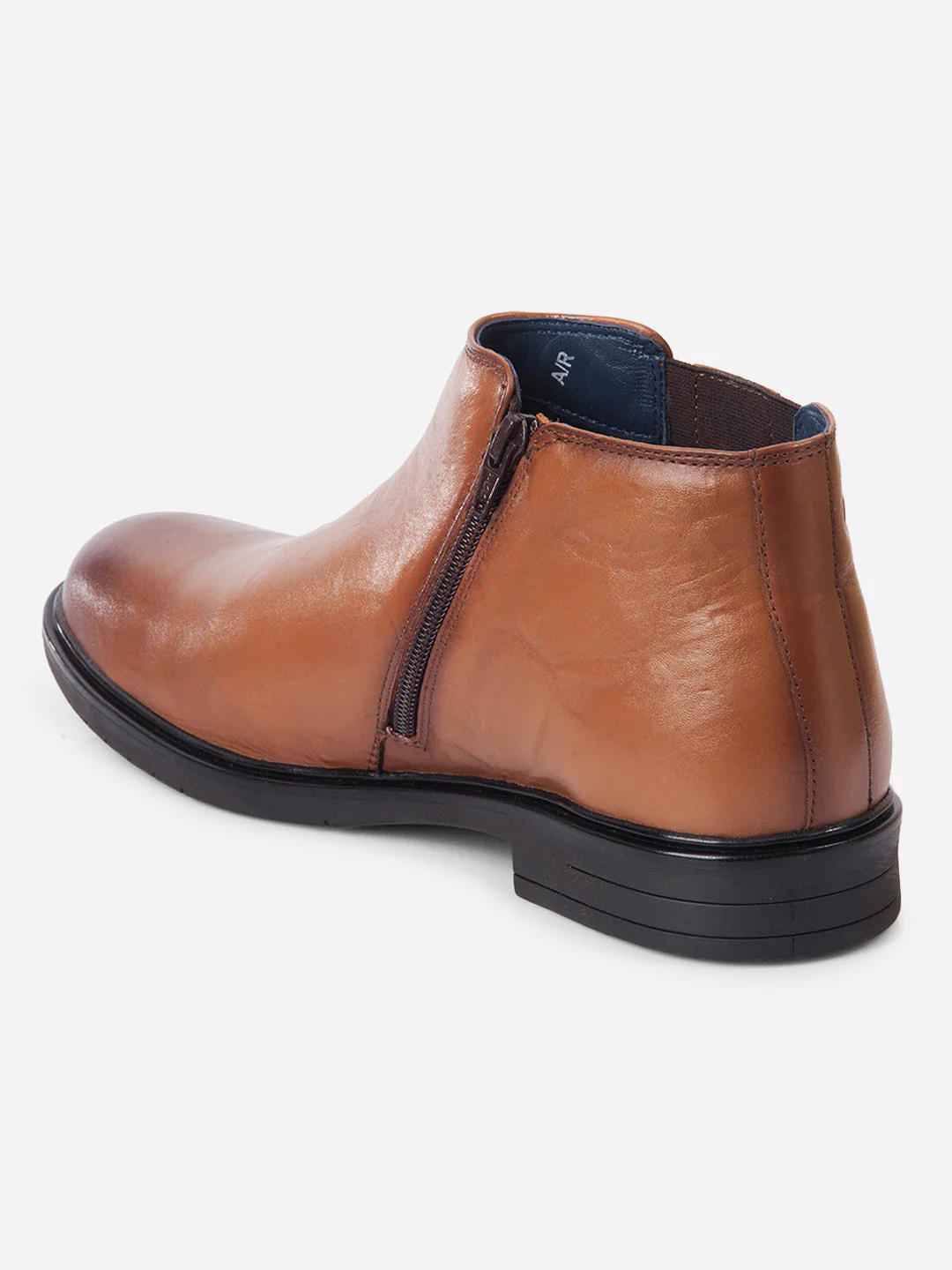 Men's Tan Round Toe Casual Slip On Boots (ID2273) - Image 5