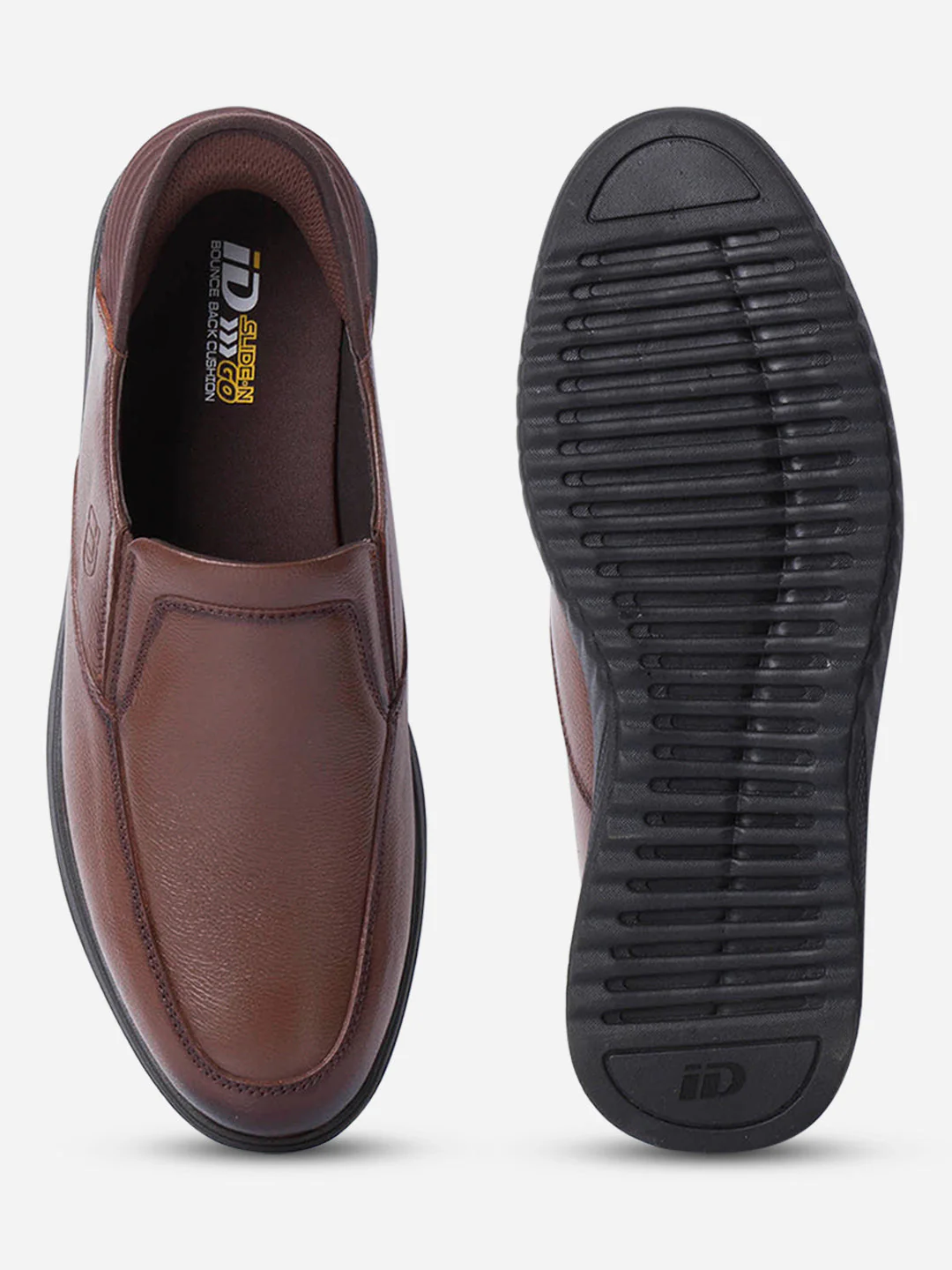 Men's Tan Slide N Go Slip On (ID2275) - Image 5