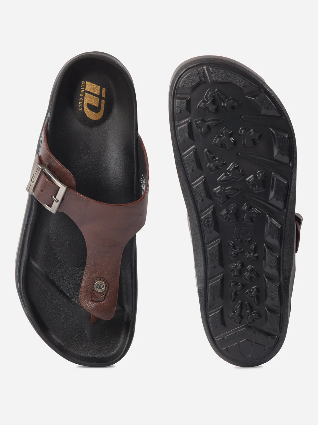 Men's Brown Thong Sandal (ID4226) - Image 5