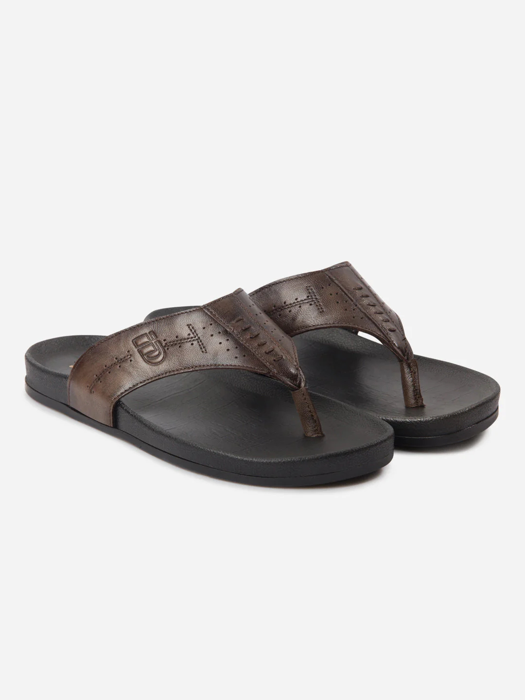 Men's Brown Thong Sandal (ID4228) - Image 6