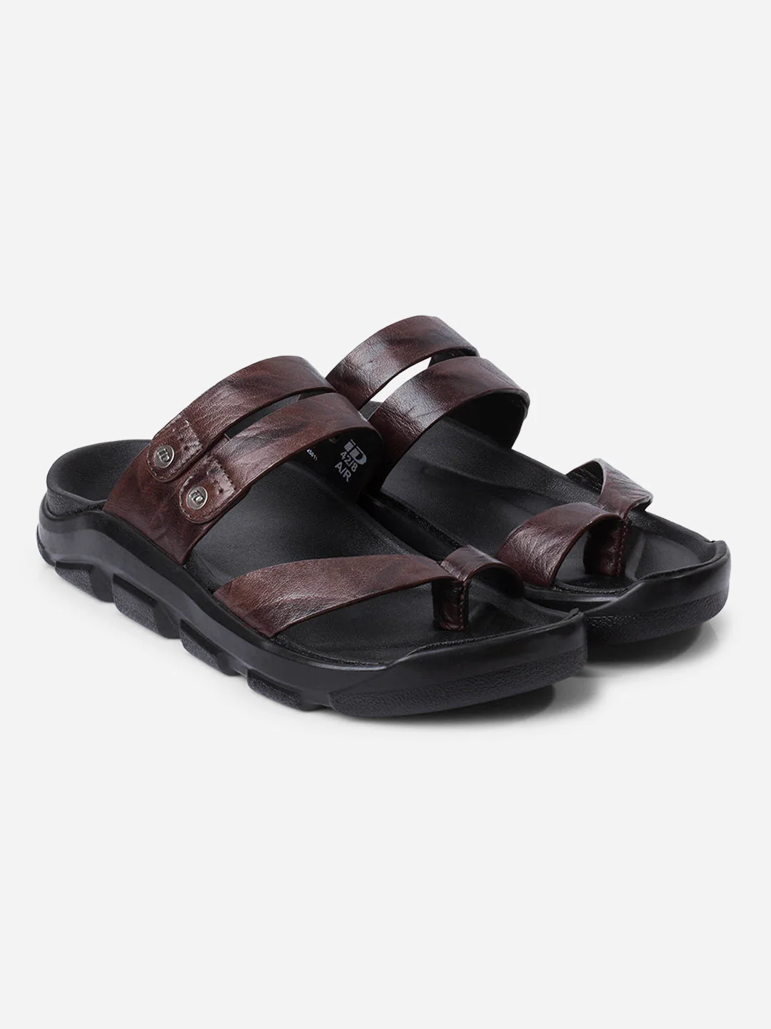 Men's Brown Strap Sandals (ID4273) - Image 6