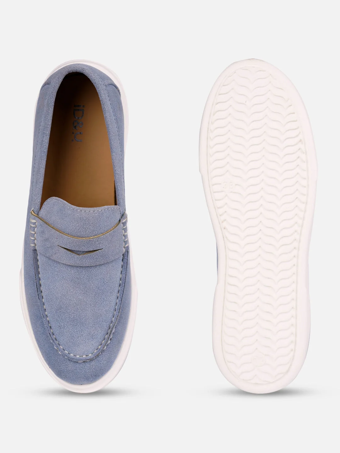 Women's Blue Casual Slip On (IU1017) - Image 4