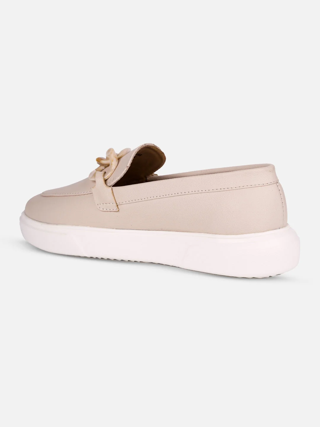 Women's Beige Casual Slip On (IU1018) - Image 3