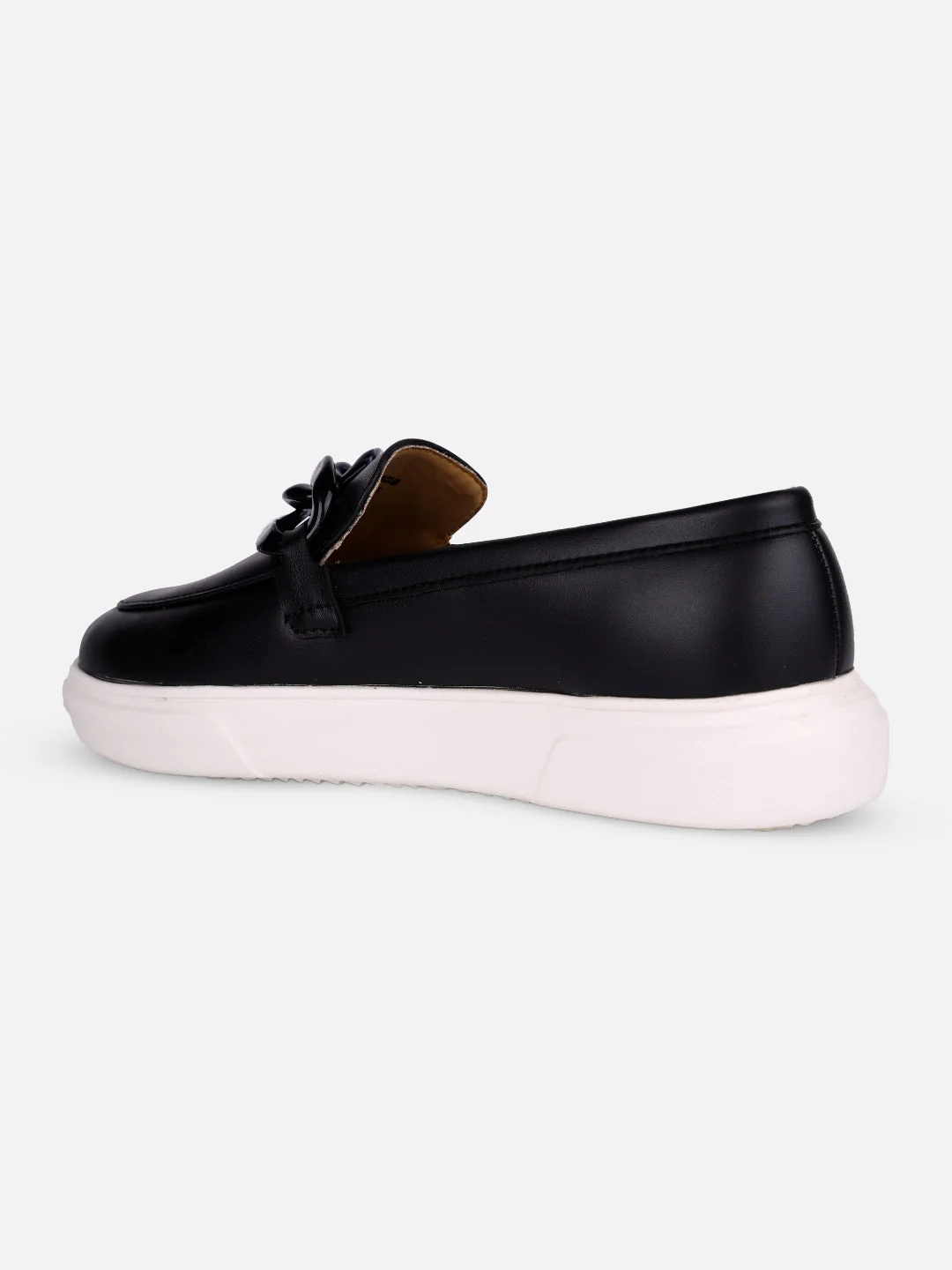 Women's Black Casual Slip On (IU1018) - Image 3