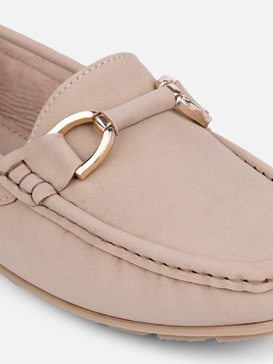 Women's Khaki Soft & Premium Loafers (IU2001) - Image 5