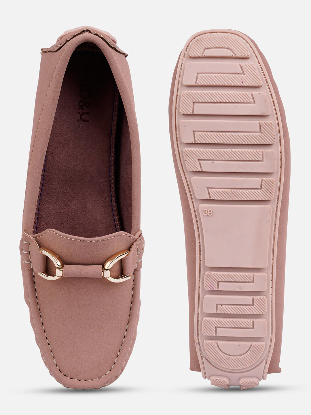 Women's Nude Soft & Premium Loafers (IU2001) - Image 4