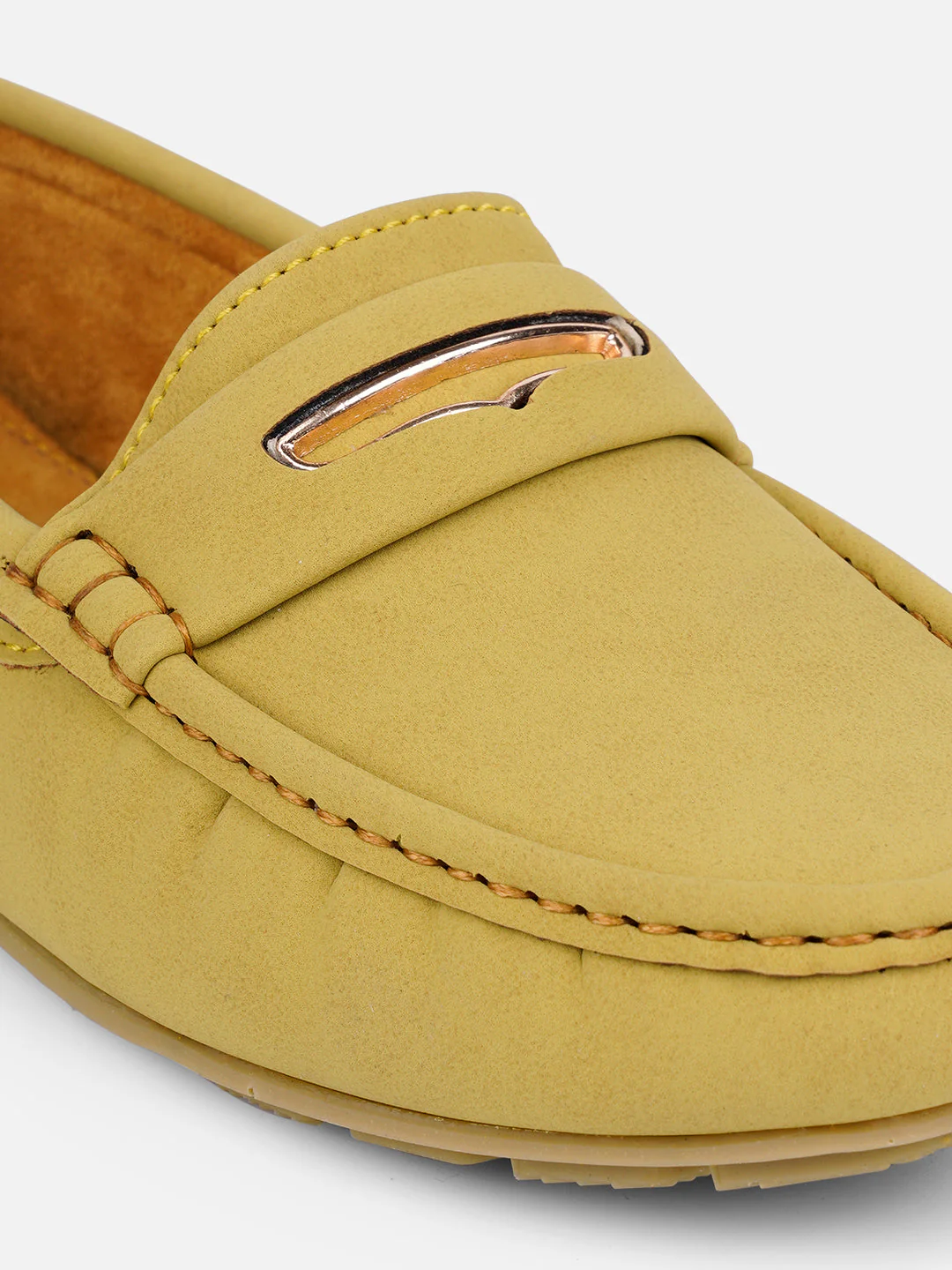 Women's Yellow Soft & Premium Loafers (IU2002) - Image 5
