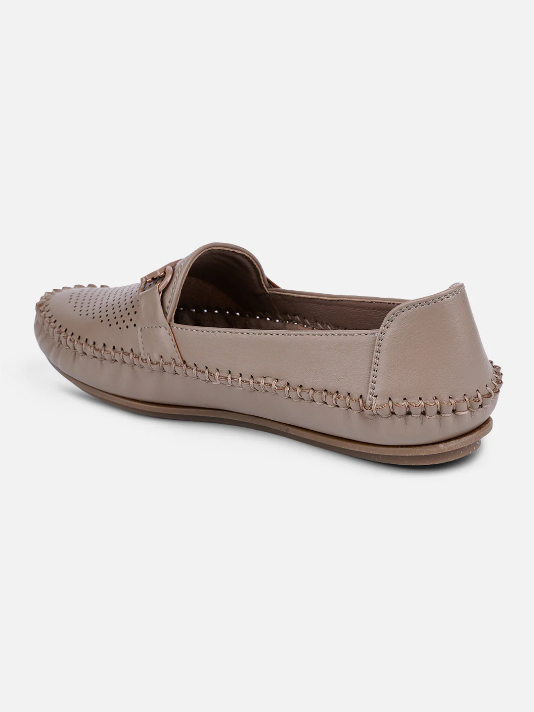 Women's Khaki Soft & Flexy Loafers (IU2003) - Image 3