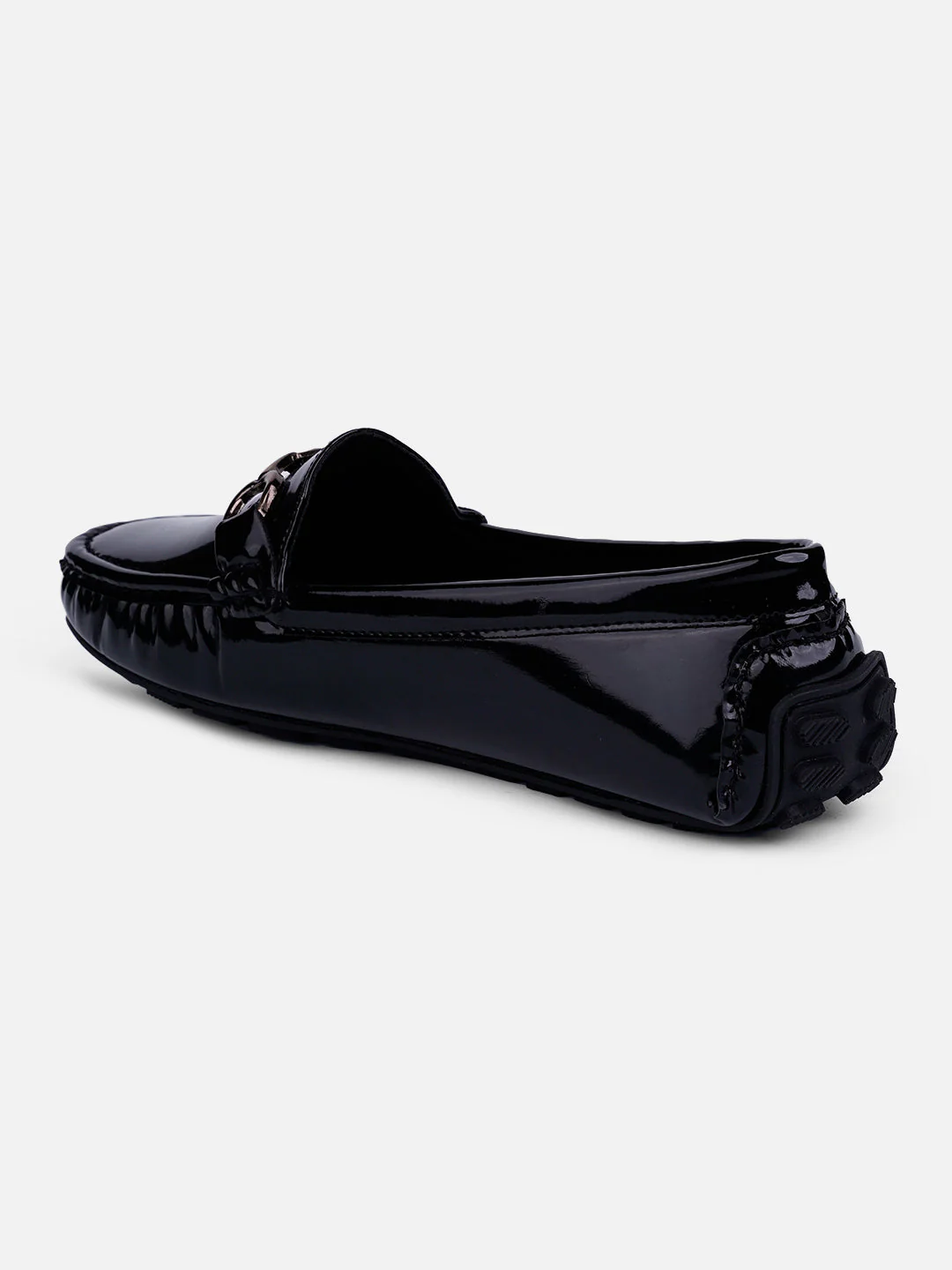 Women's Black Soft & Flexy Loafers (IU2006) - Image 3
