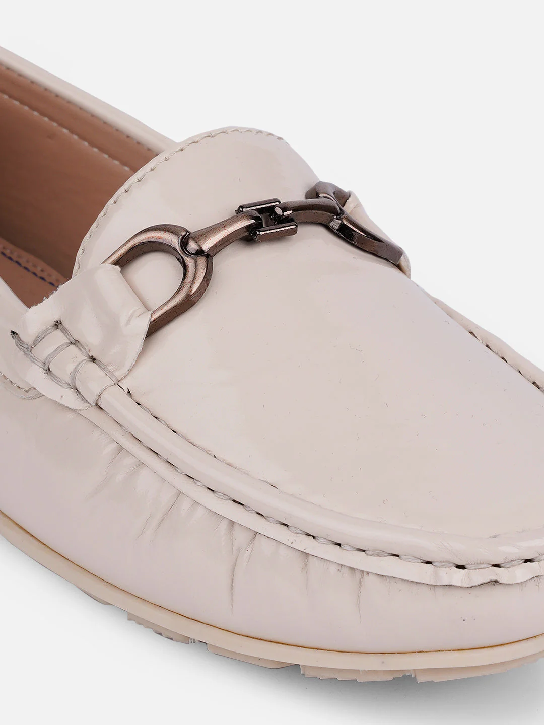 Women's Cream Soft & Flexy Loafers (IU2006) - Image 5