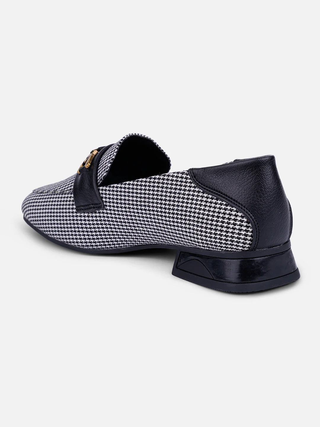 Women's Black/White Casual Slip On (IU2009) - Image 3