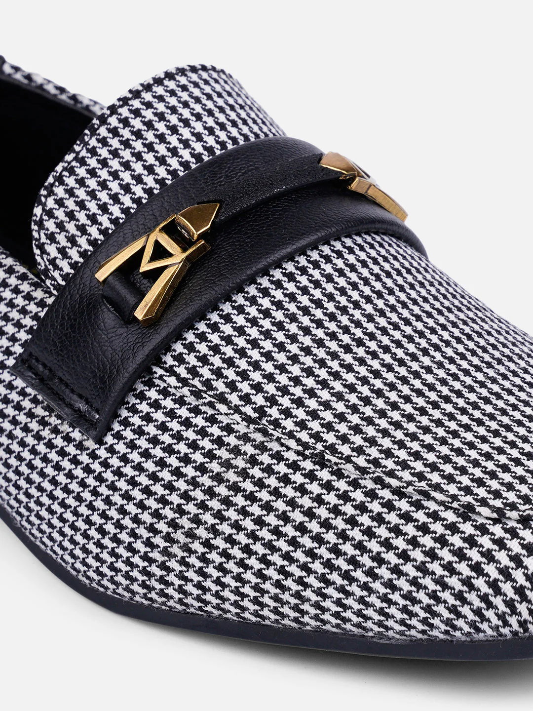 Women's Black/White Casual Slip On (IU2009) - Image 5