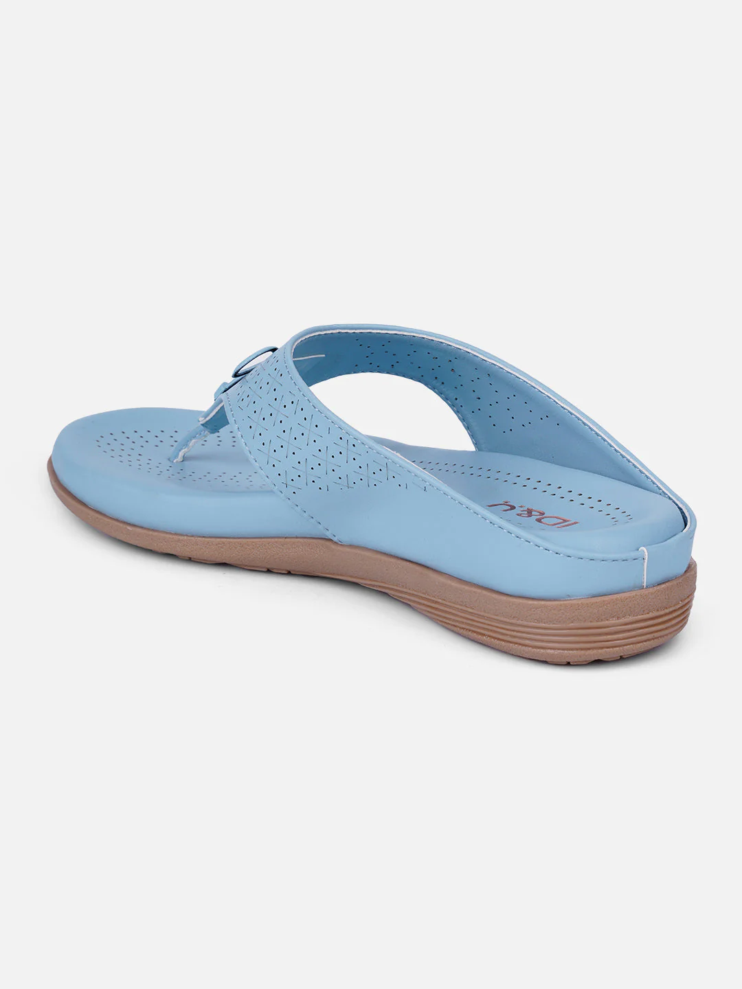 Women's LT.Blue Thong Sandals (IU6010) - Image 3