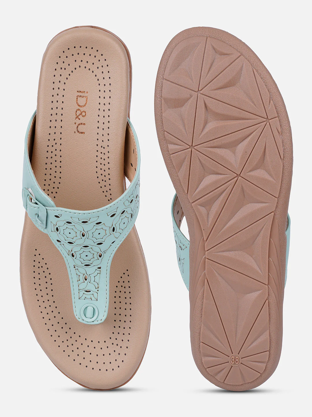 Women's Mint Thong Sandals (IU6011) - Image 4