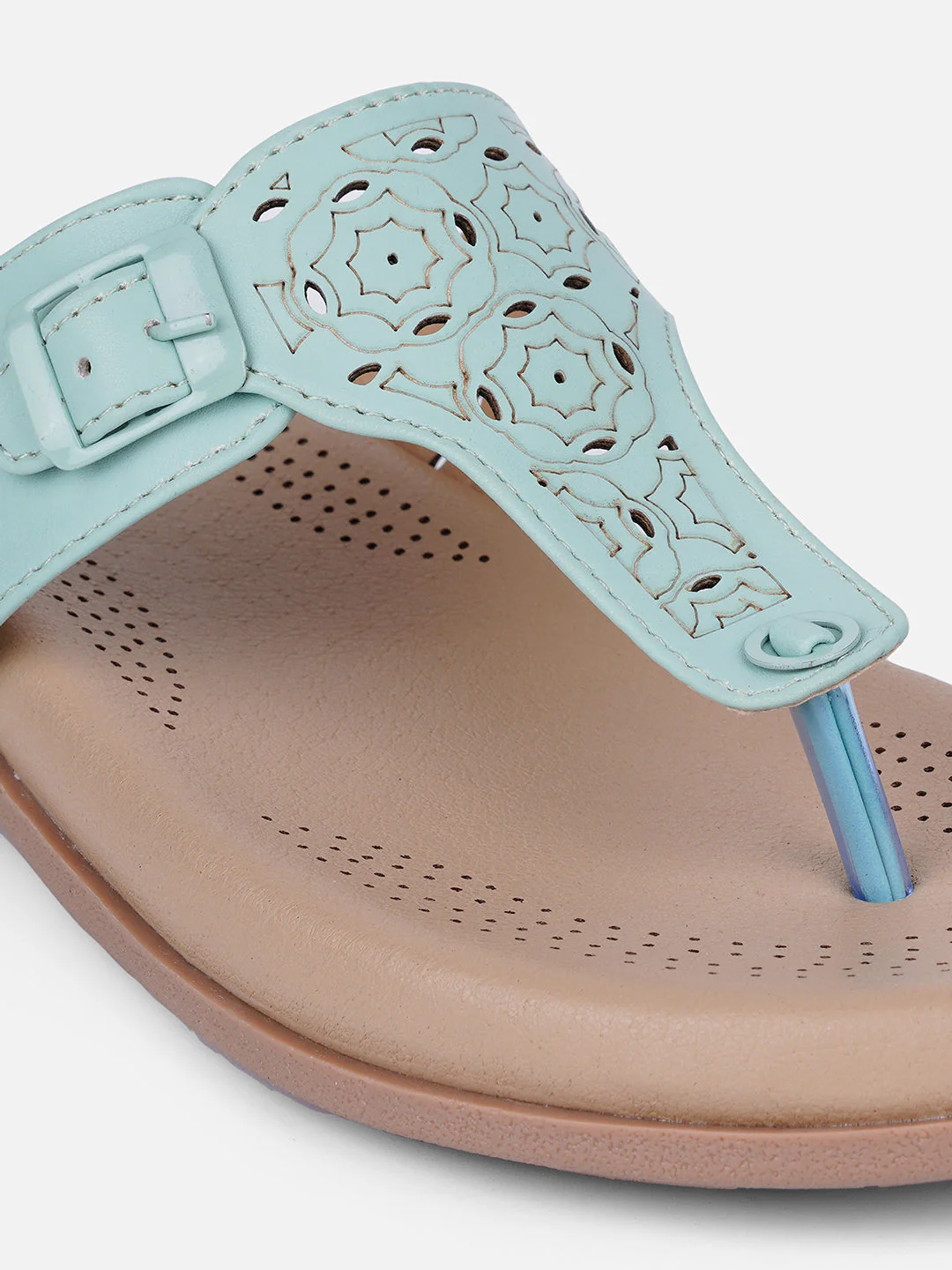 Women's Mint Thong Sandals (IU6011) - Image 5