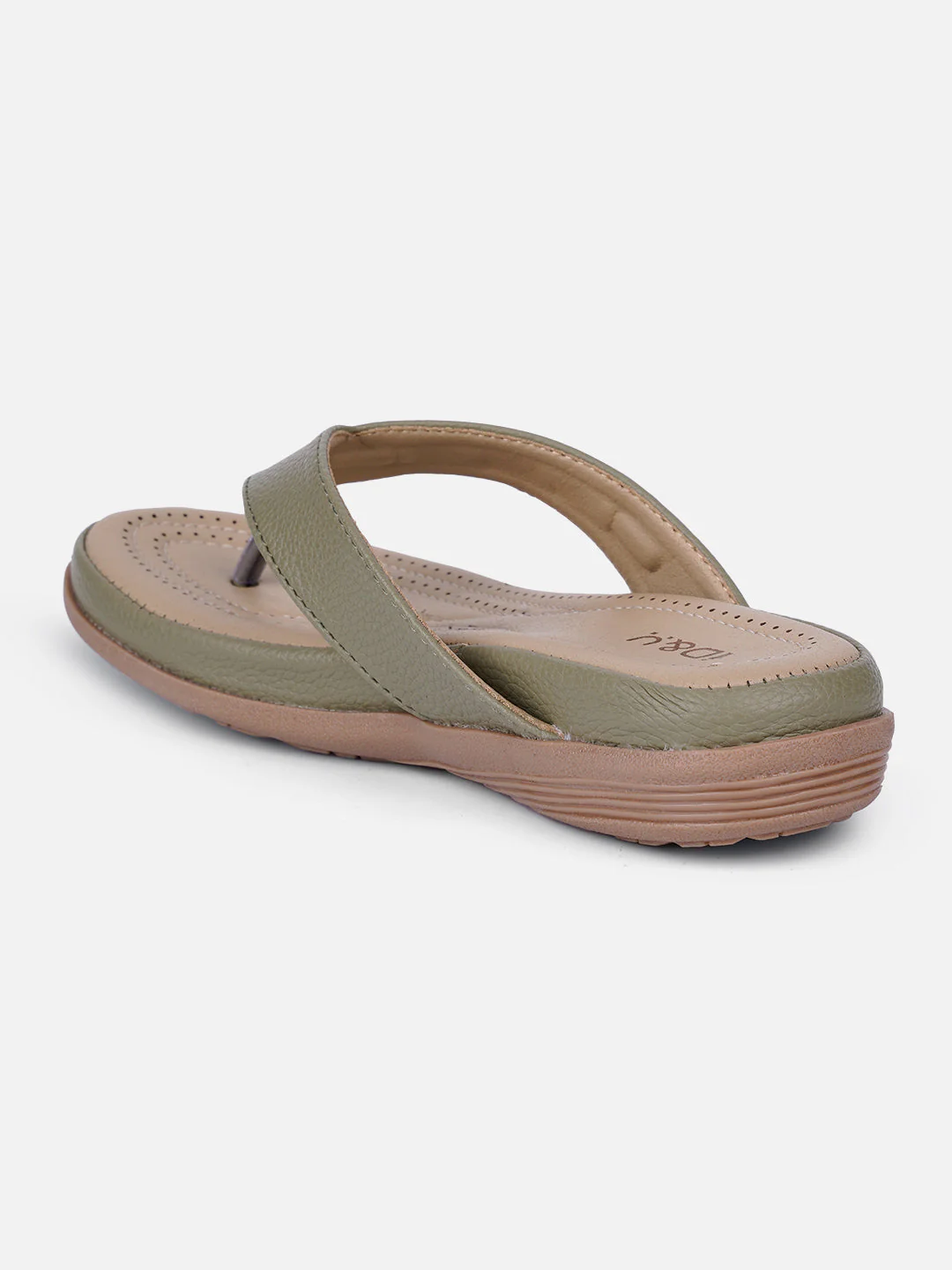 Women's Olive Thong Sandals (IU6013) - Image 3