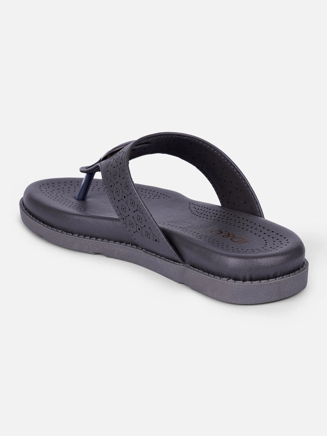 Women's Grey Thong Sandals (IU6015) - Image 3