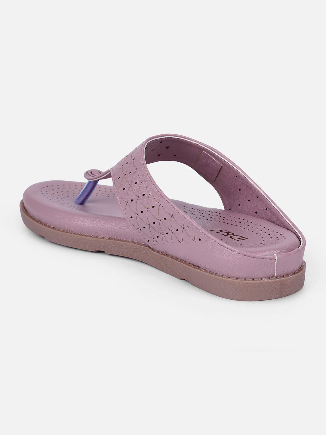 Women's Lavender Thong Sandals (IU6016) - Image 3
