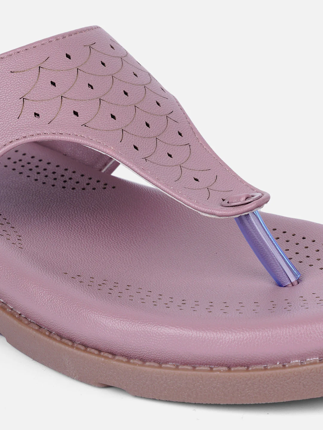 Women's Lavender Thong Sandals (IU6016) - Image 5