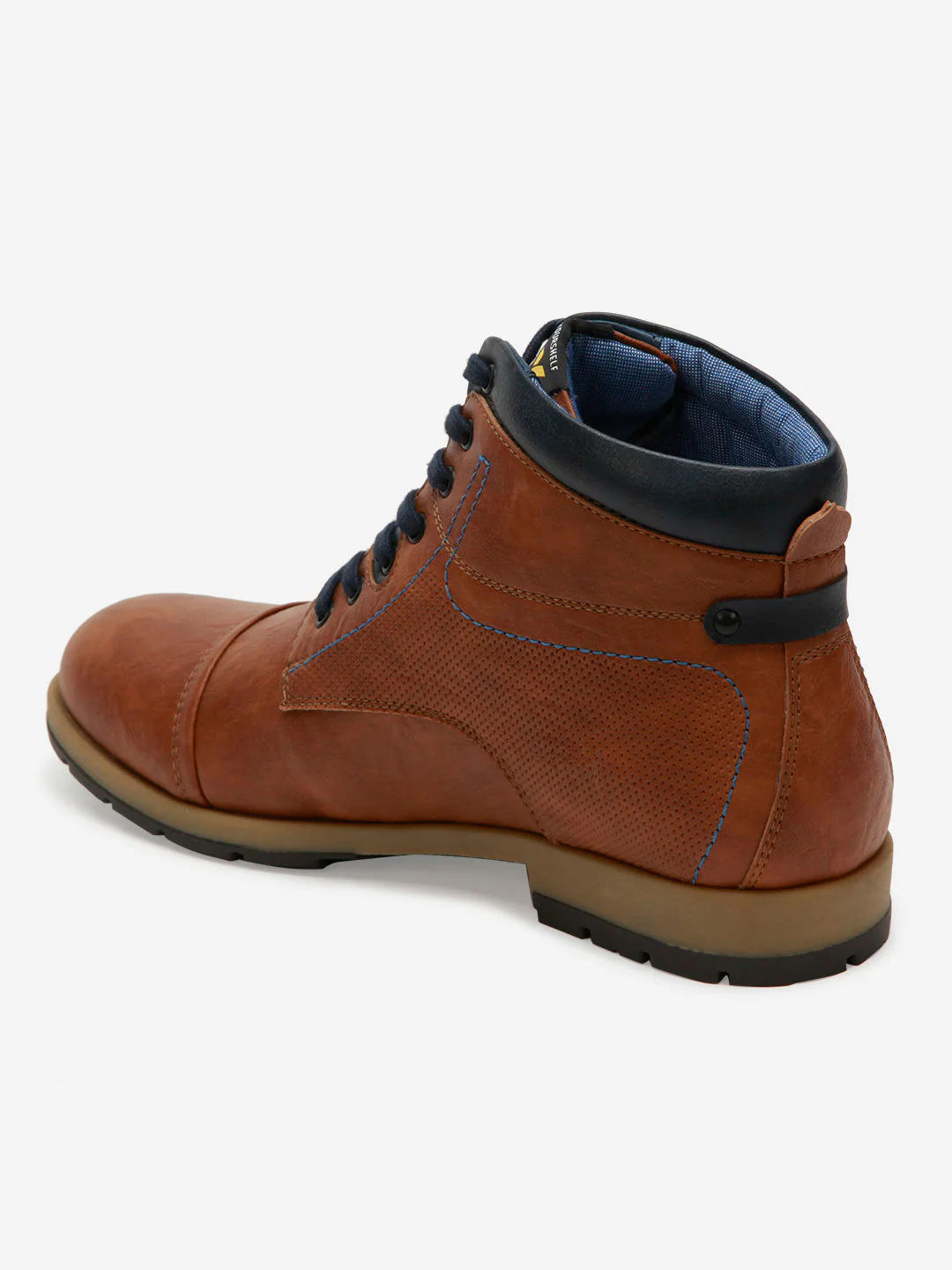 Men's Tan High Top Derby Boot (IX1021) - Image 3