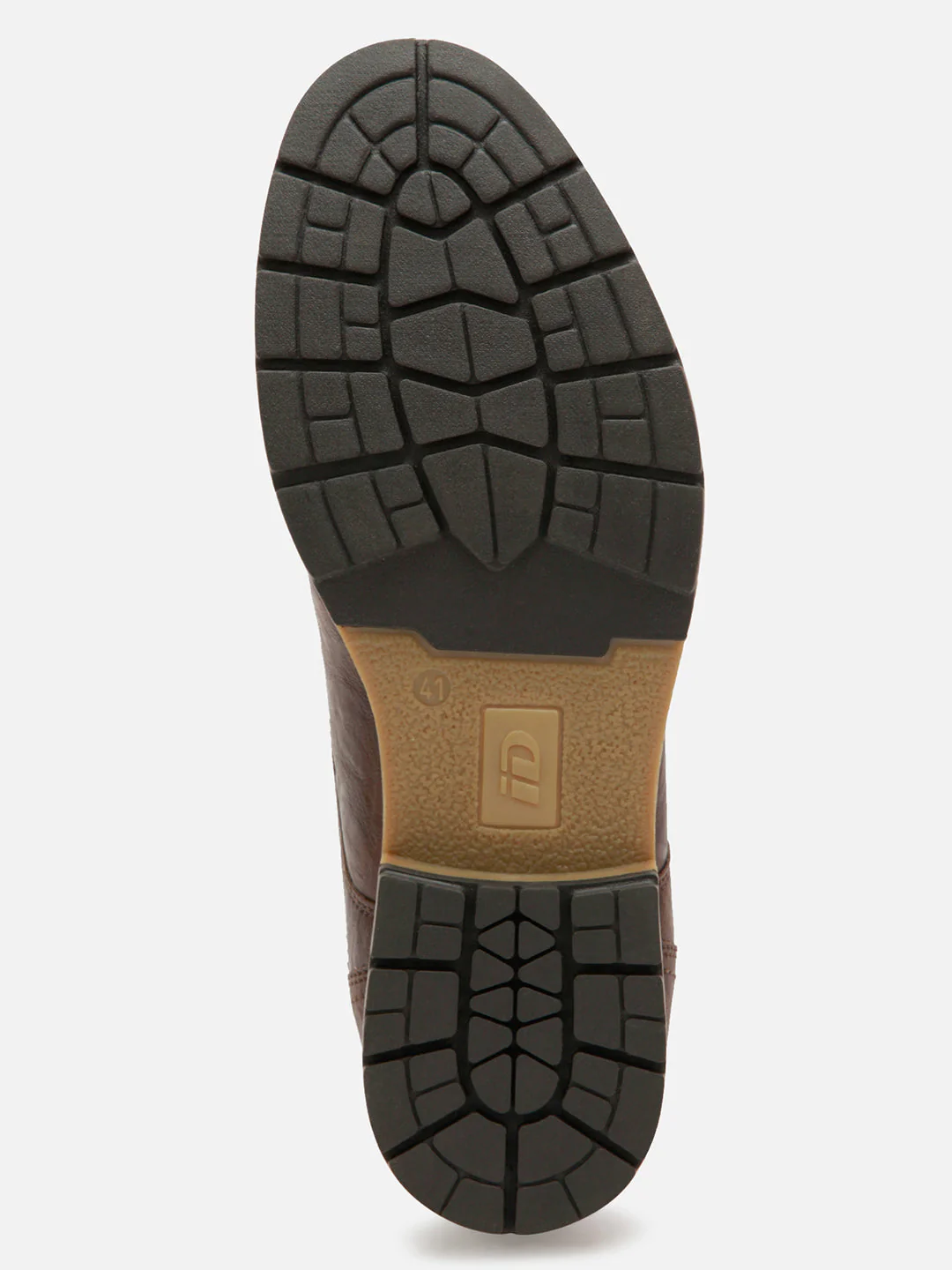 Men's Brown Round Toe High Top Boot (IX1022) - Image 5