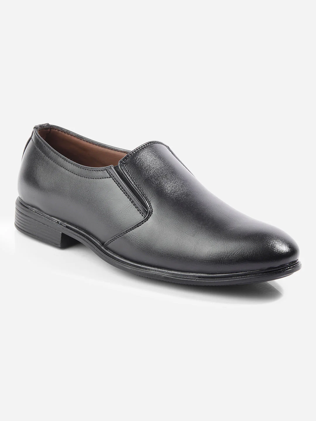 Men's Black Round Toe Slip On Formal (IX1075) - Image 3
