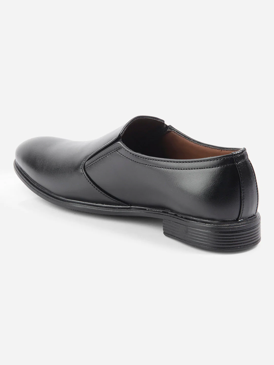Men's Black Round Toe Slip On Formal (IX1075) - Image 4
