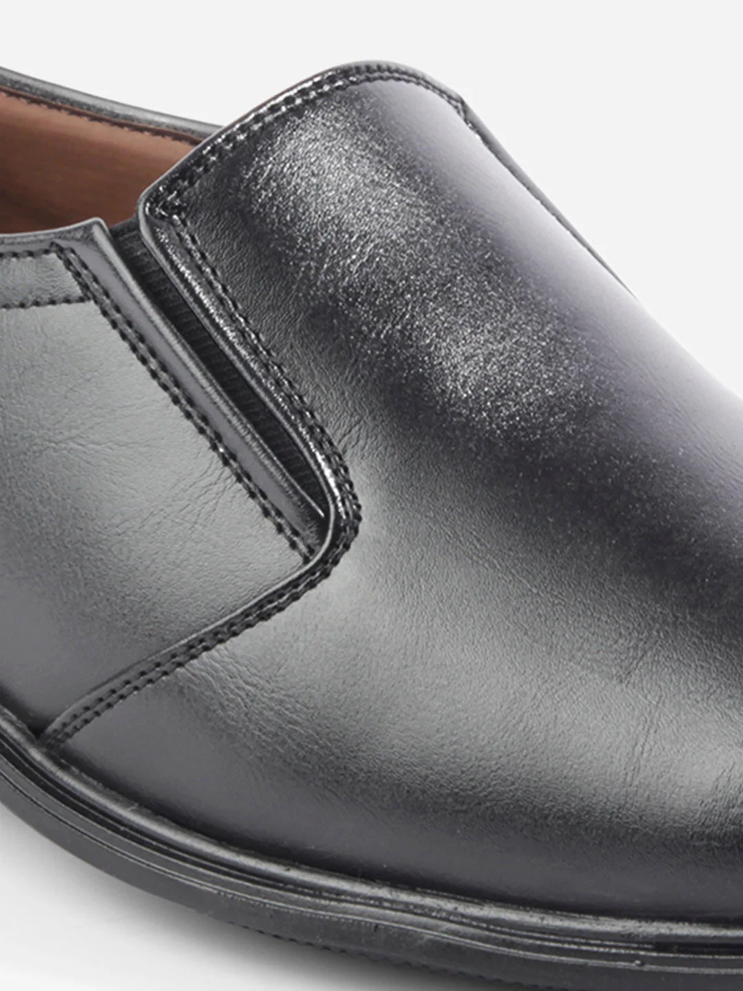 Men's Black Round Toe Slip On Formal (IX1075) - Image 7