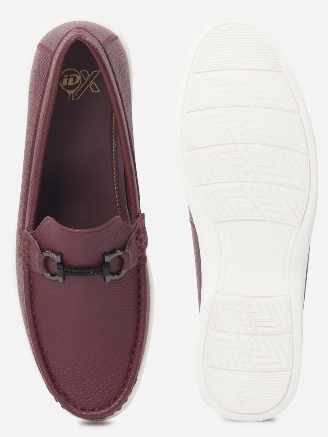 Men's Cherry Moc Toe Casual Loafer (IX4107) - Image 5